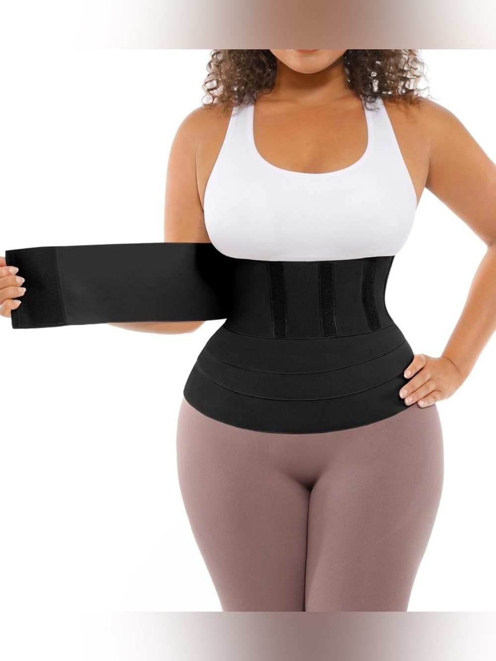 Waist Trainer Shaper Belt - Black